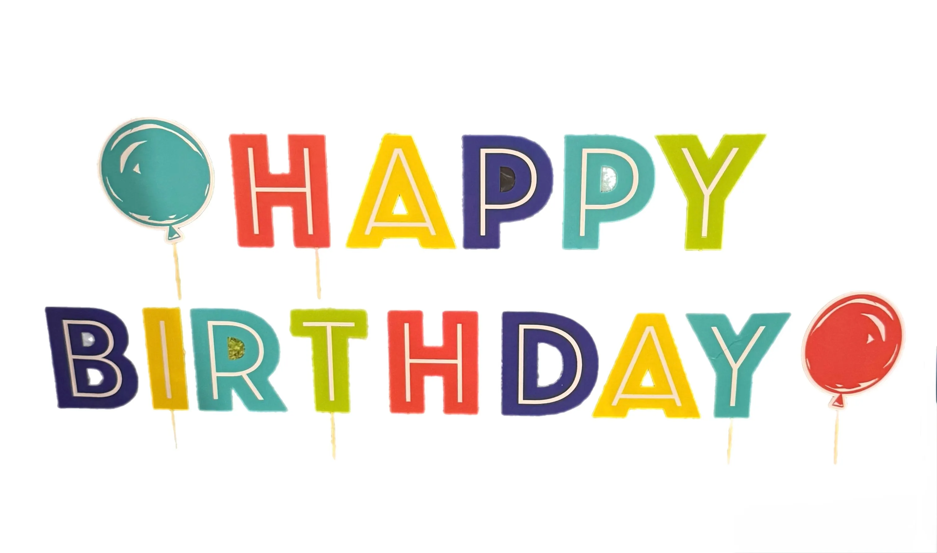 ‘’Happy Birthday” Yard Sign