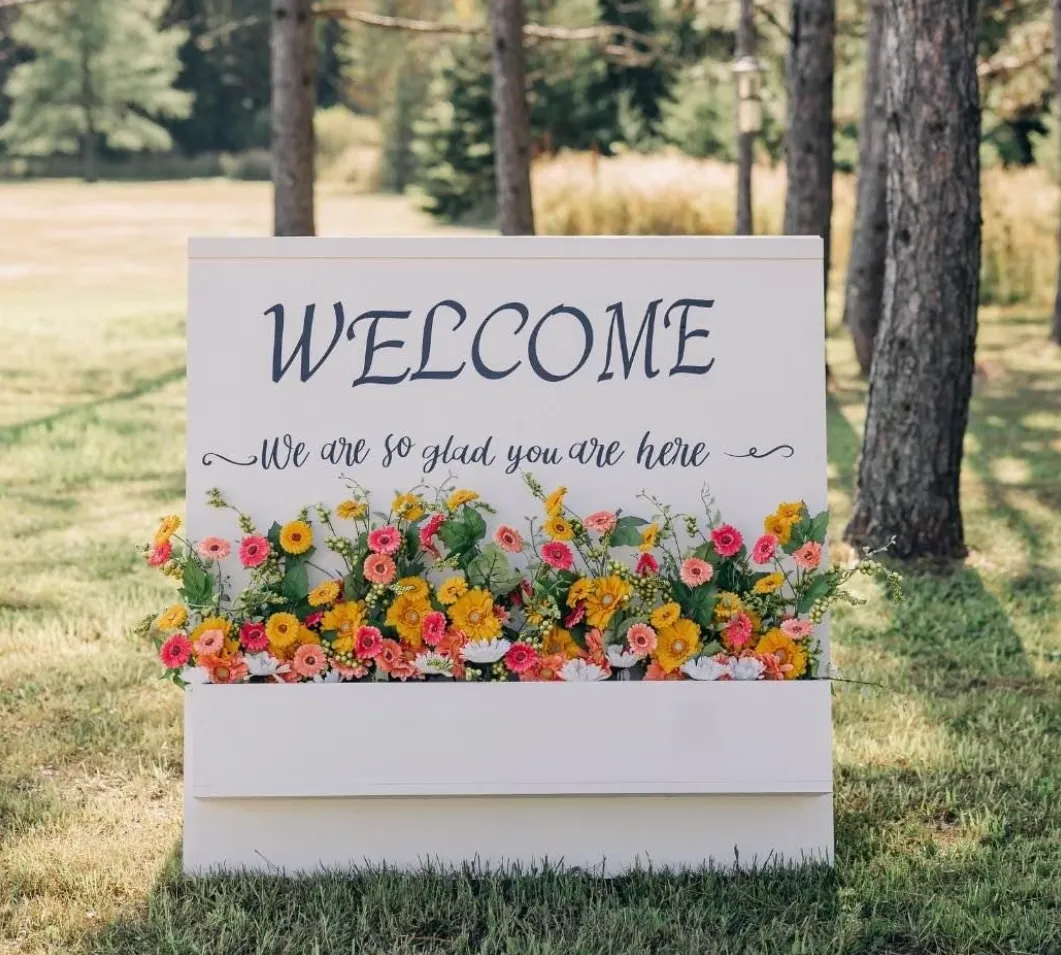 Welcome Flower Box