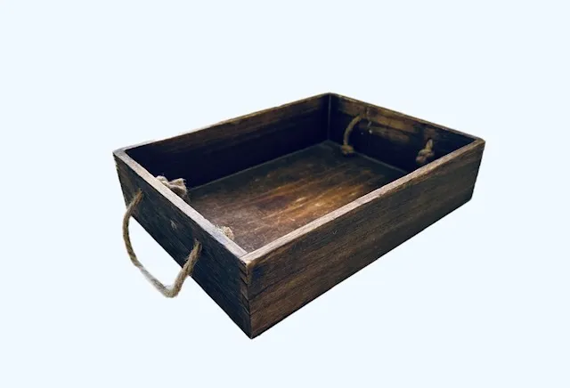 Wood Crate Box