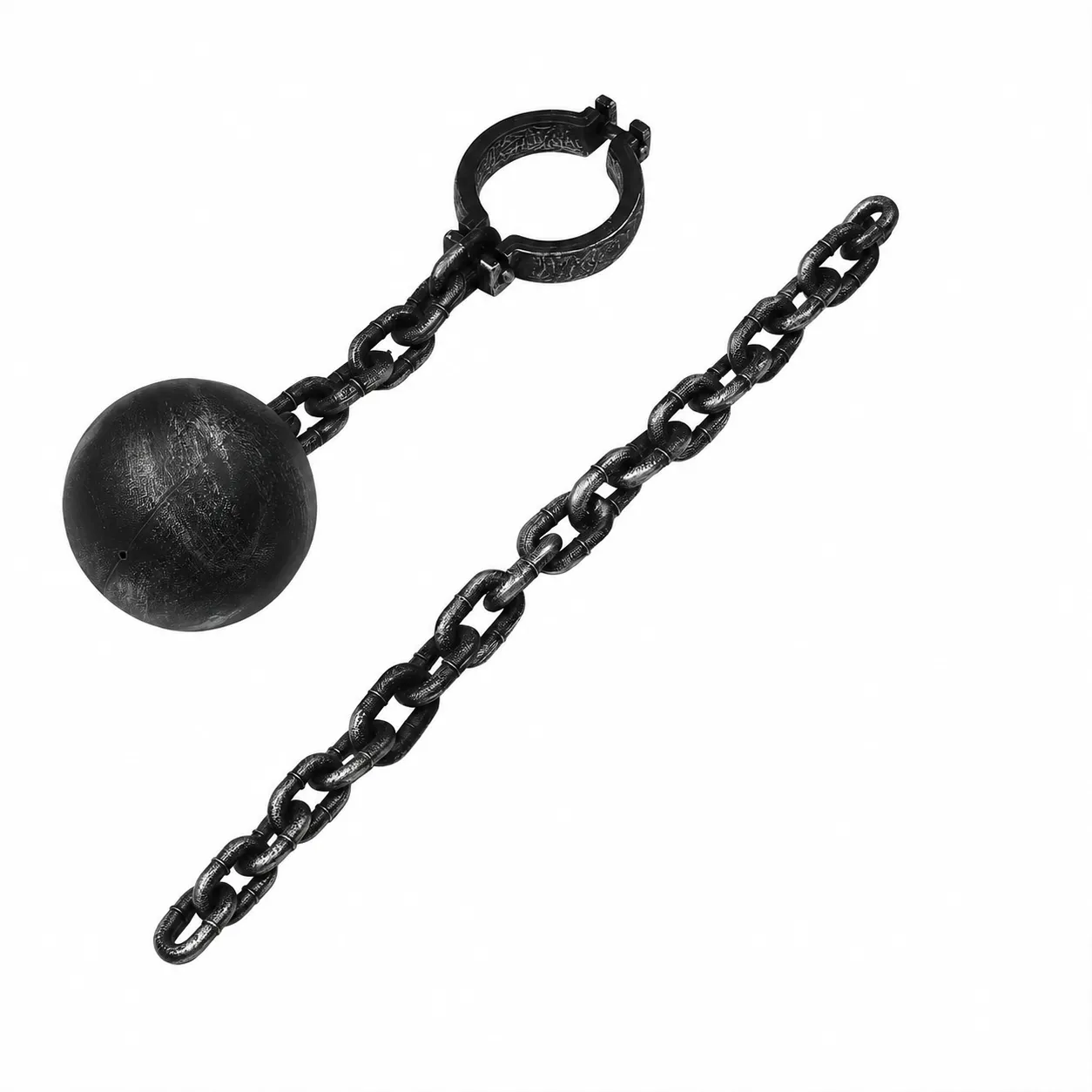Halloween Costume Prison Shackles with Ball 