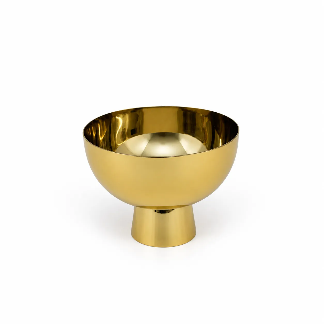 Gold Pedestal Bowl