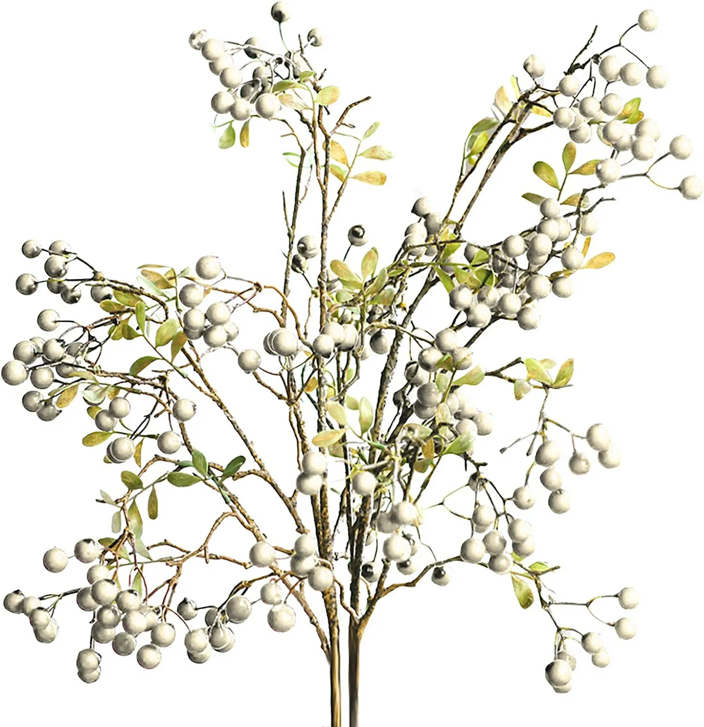 Faux Holly Berry Branches 