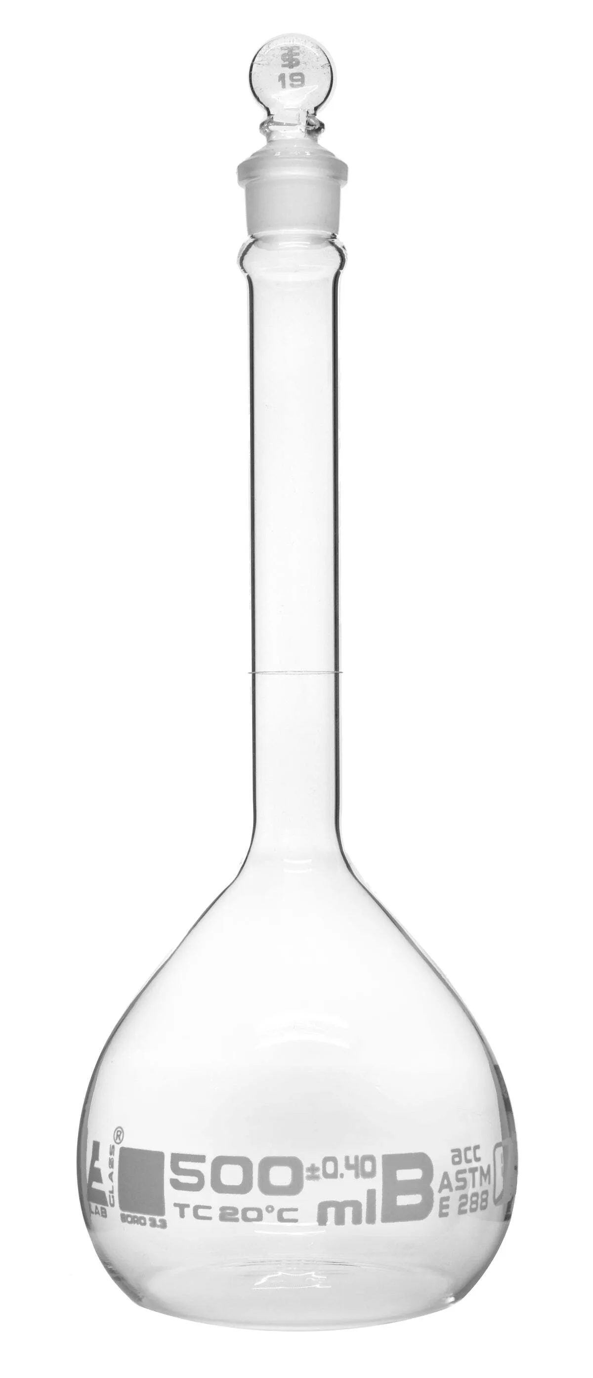 Volumetric Flask 500 mL - Set of 2