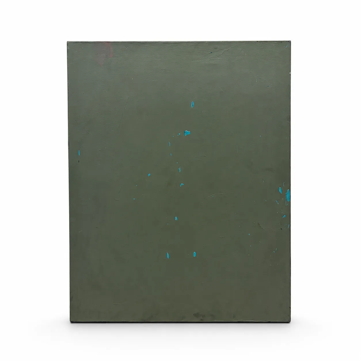 Monochrome Green Canvas Art - 30" x 24"