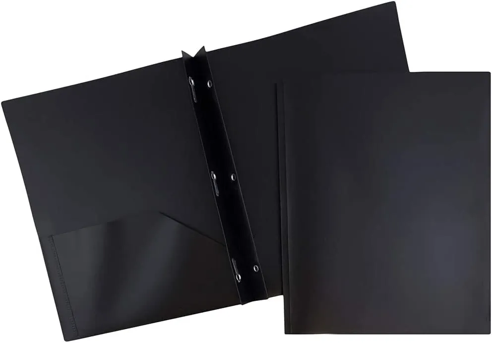 Black Heavy Duty Folder
