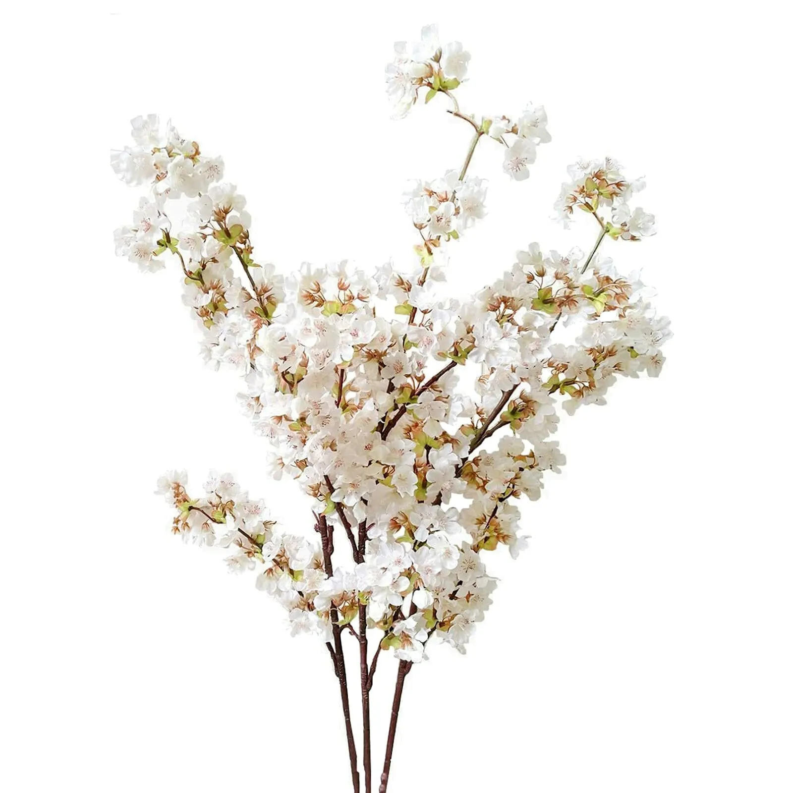 Artificial Cherry Blossom Branches - Set of 4