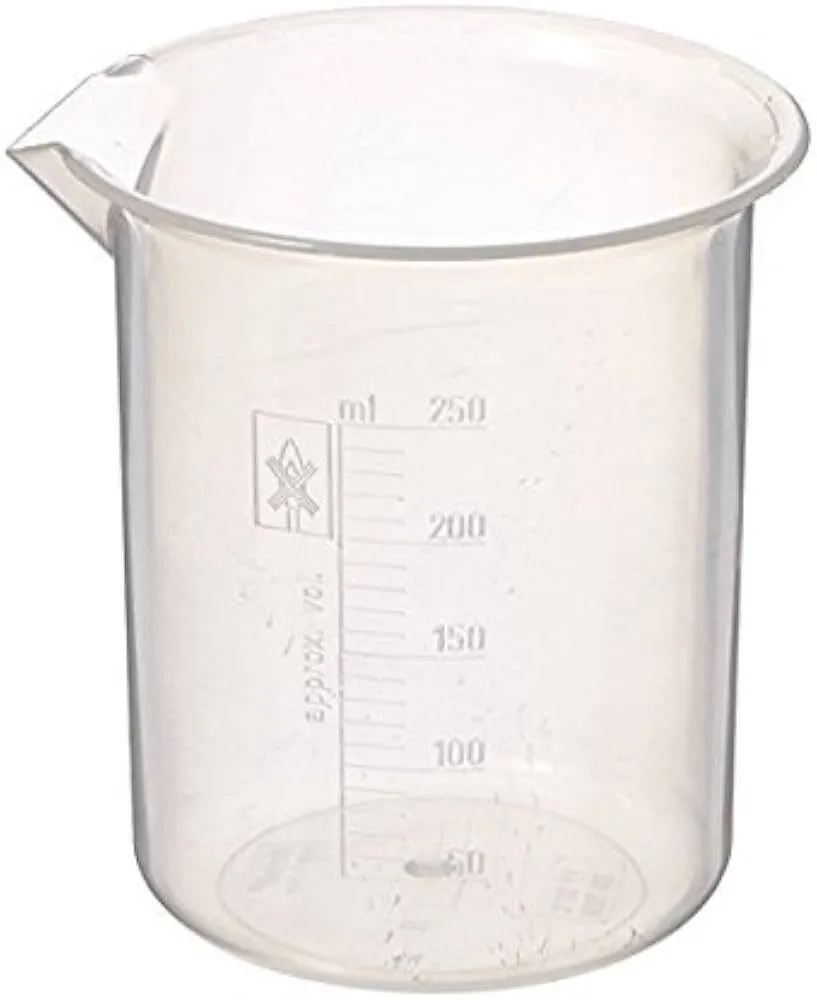 Plastic Beaker 250 mL - Set of 13