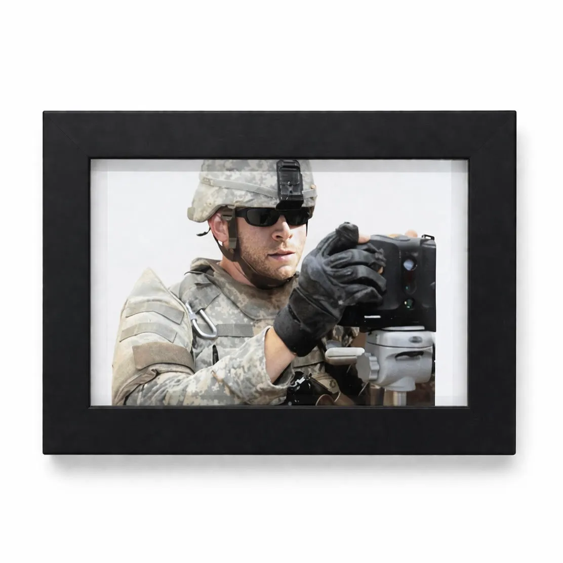 Simple Black Photo Frame 5" x 7"