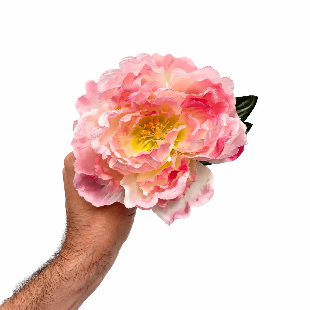 Artificial Pink Peony Bloom - Set of 2