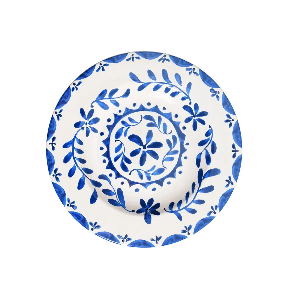Blue & White Salad Plate - Set of 4