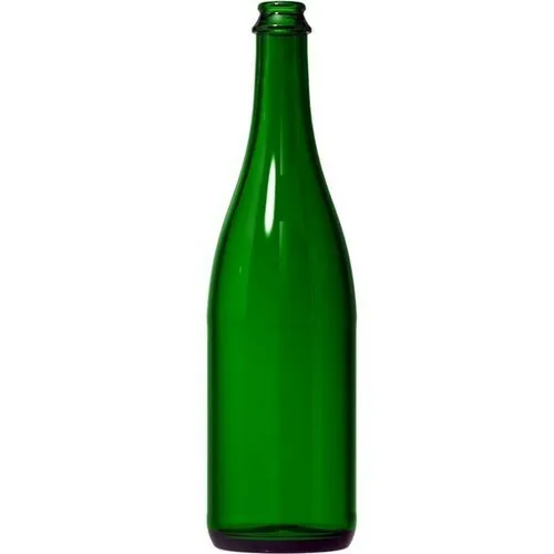 Champagne Green Glass Bottle