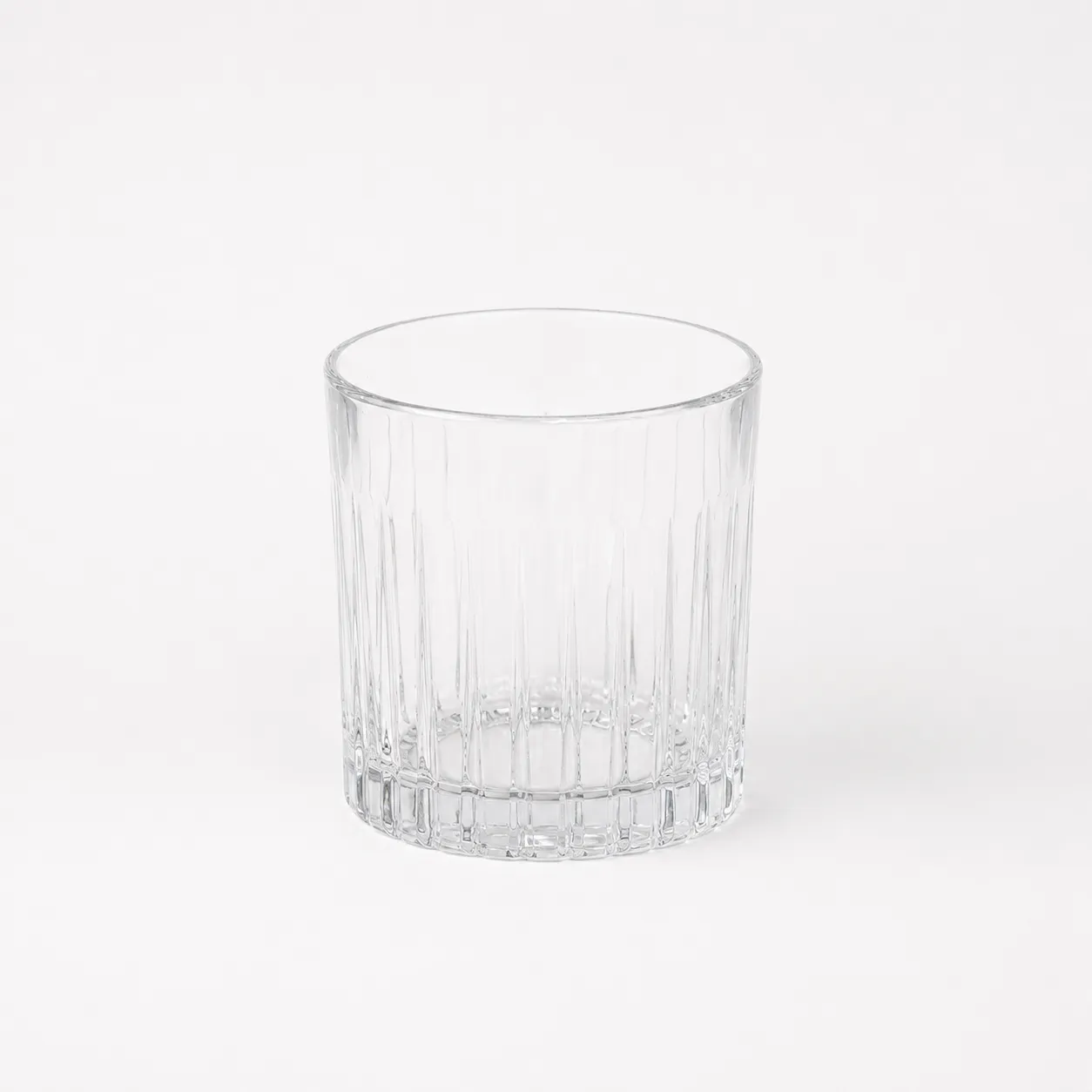 Ridged Rocks Glass - Set of 2