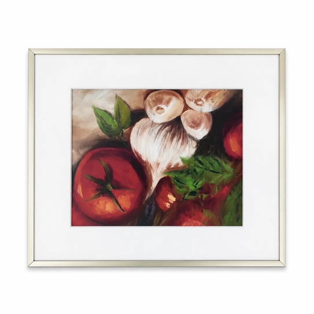 Brushed Silver Photo Frame 11" x 14"