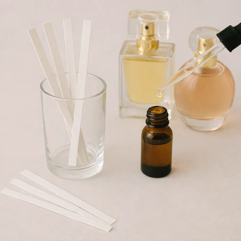 Fragrance Test Strips – 5" x 0.5" Tapered
