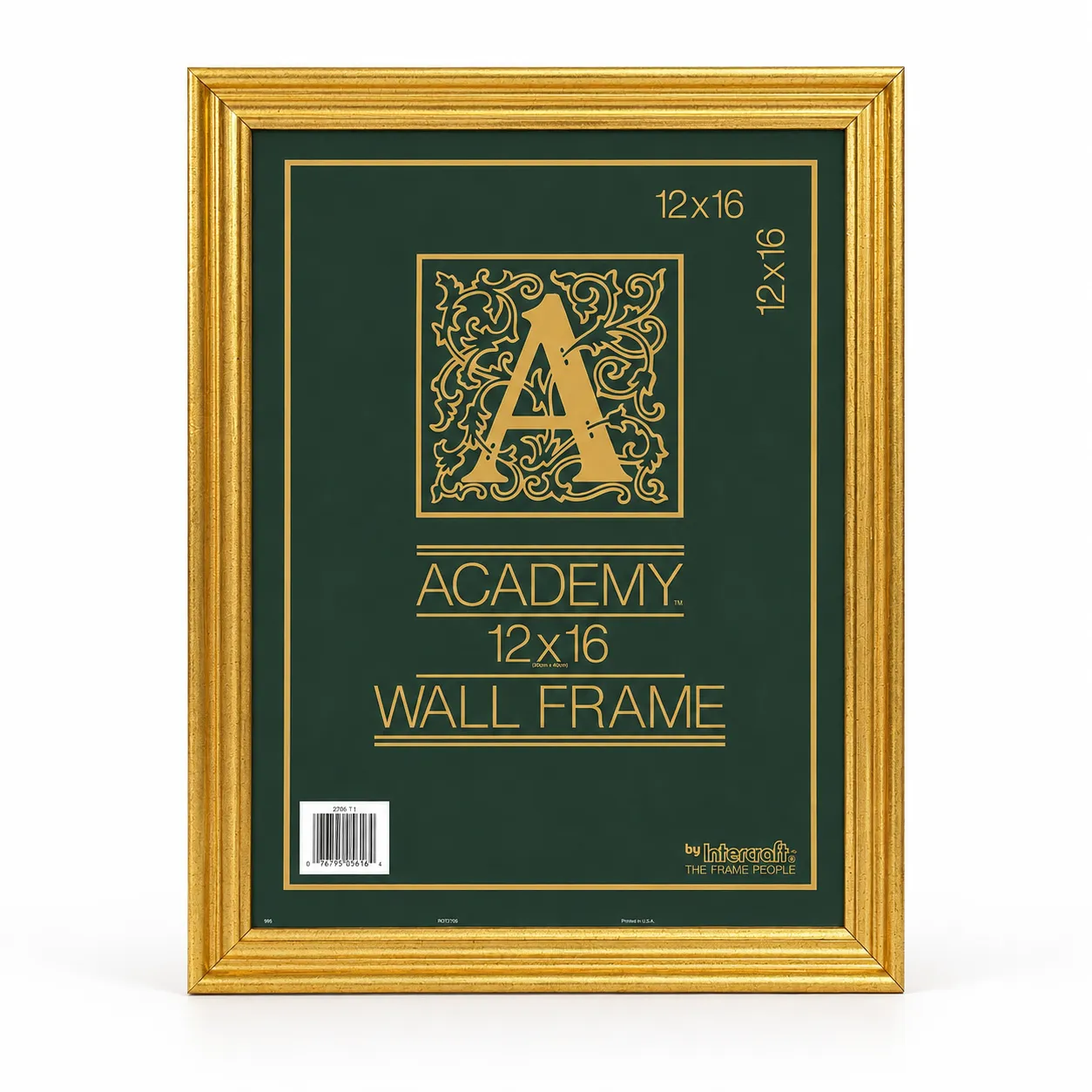 Gold Metallic Frame 12" x 16"
