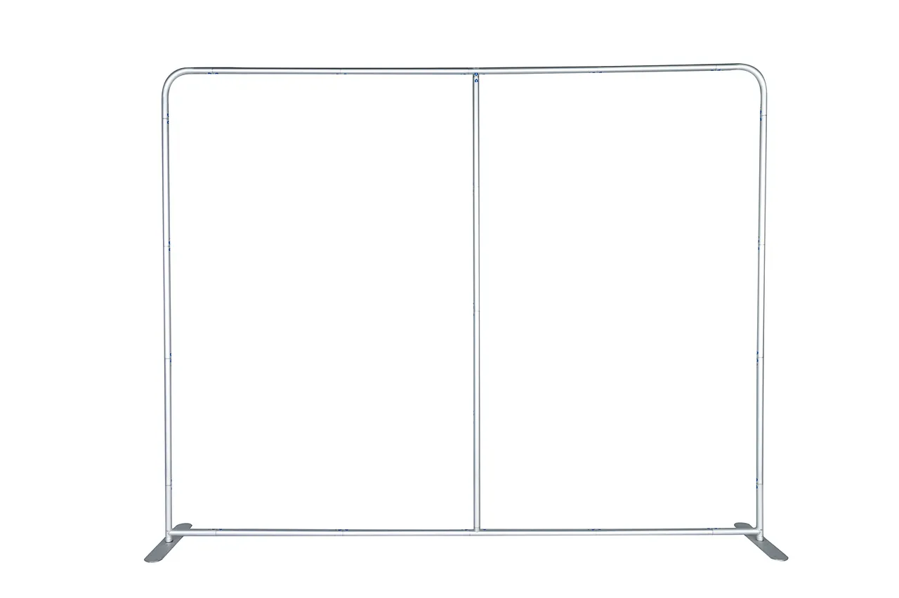 Pillow case banner stand (8’ W x 7’ H)