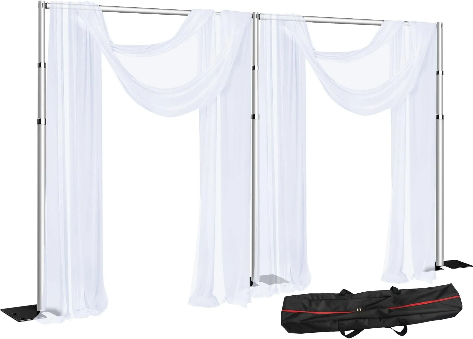 Pipe and Drape Photo Studio Backdrop Stand Kit - 20 x 10ft