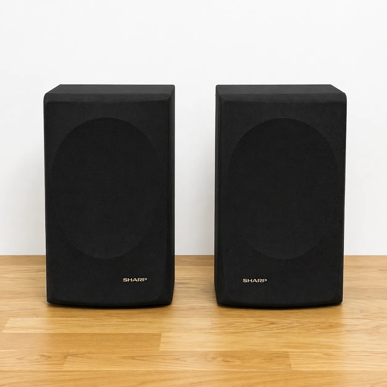 Sharp Bookshelf Speakers - Set of 2