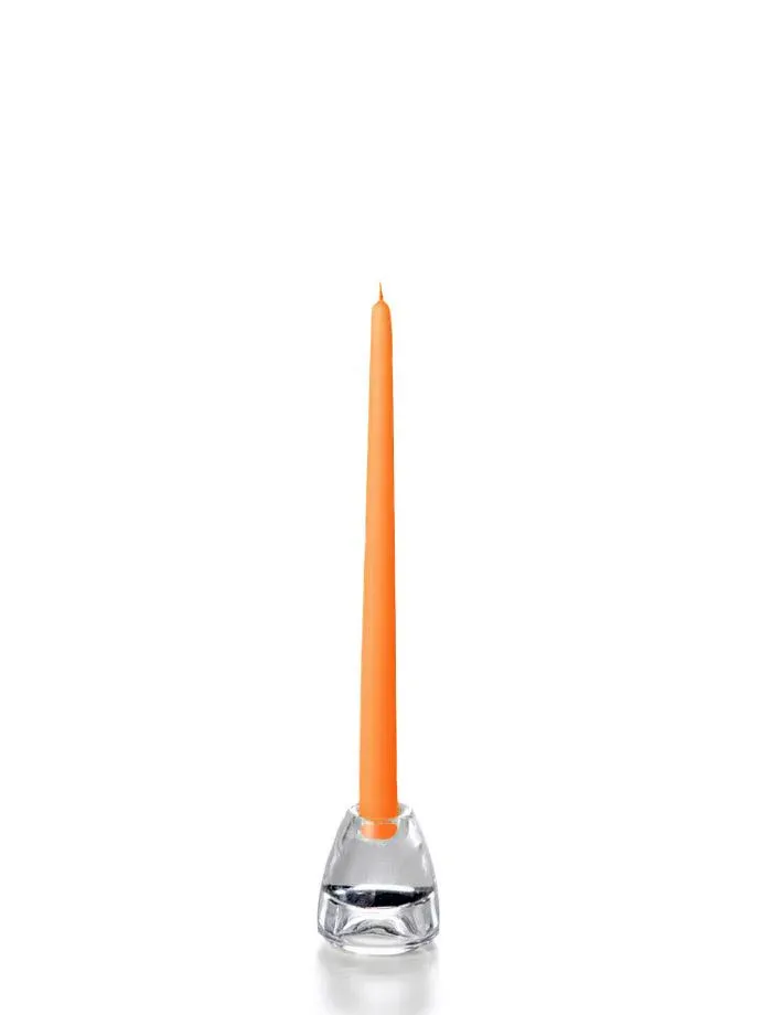 12" Taper Candles - Mandarin
