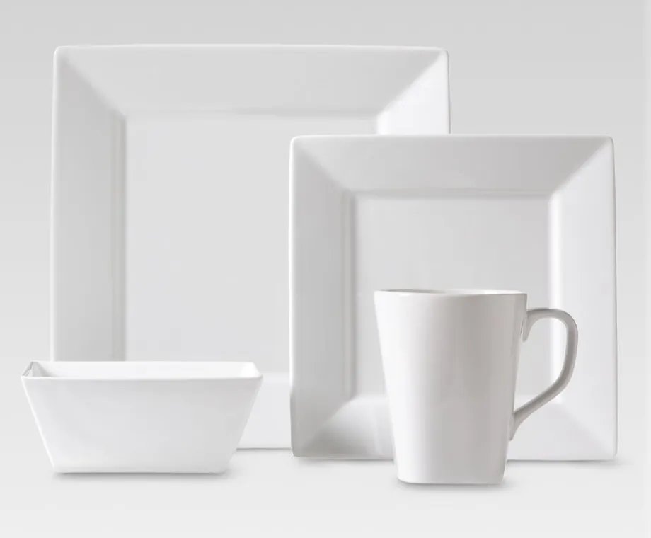 Square Dinnerware - Set of 16
