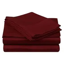 Twin Sheet Set-Maroon 