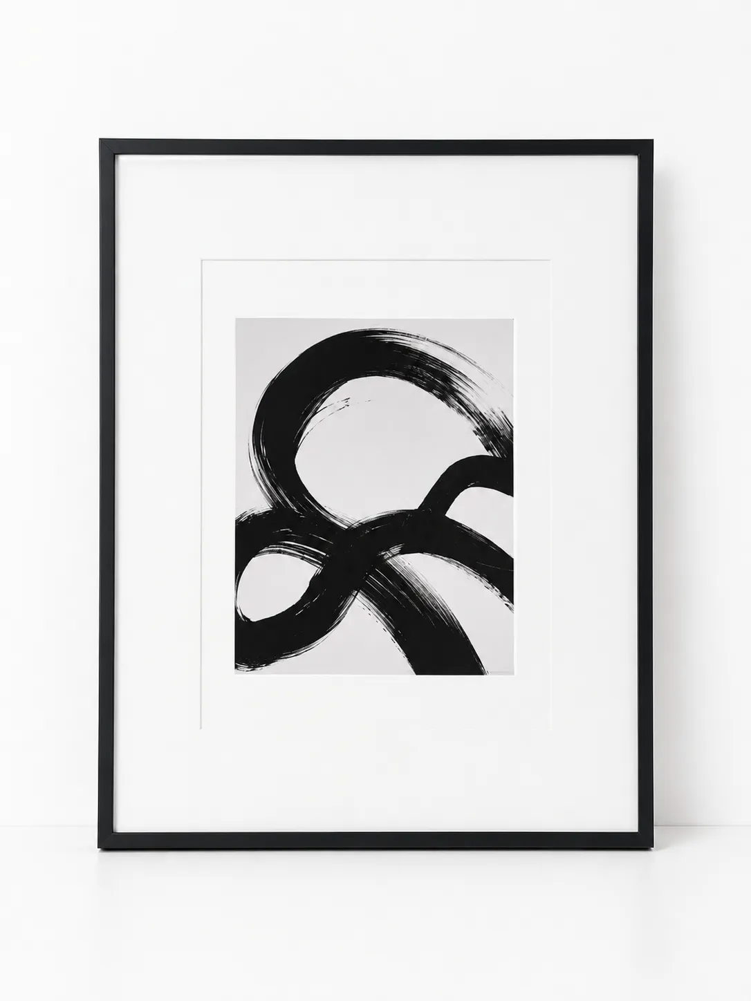 Simple Black Photo Frame - 16" x 20"