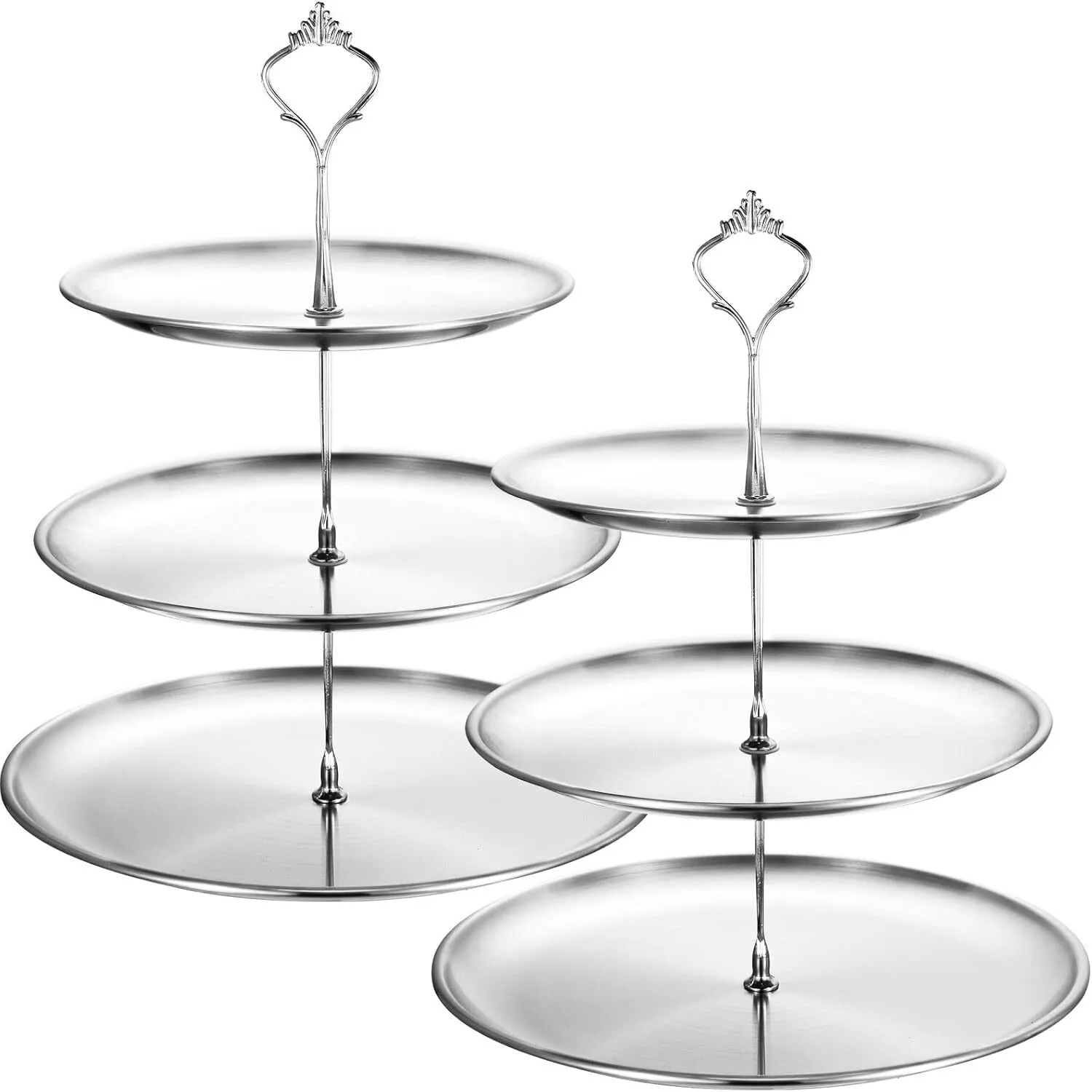 3 Tier Cupcake Display Stands - Set of 2