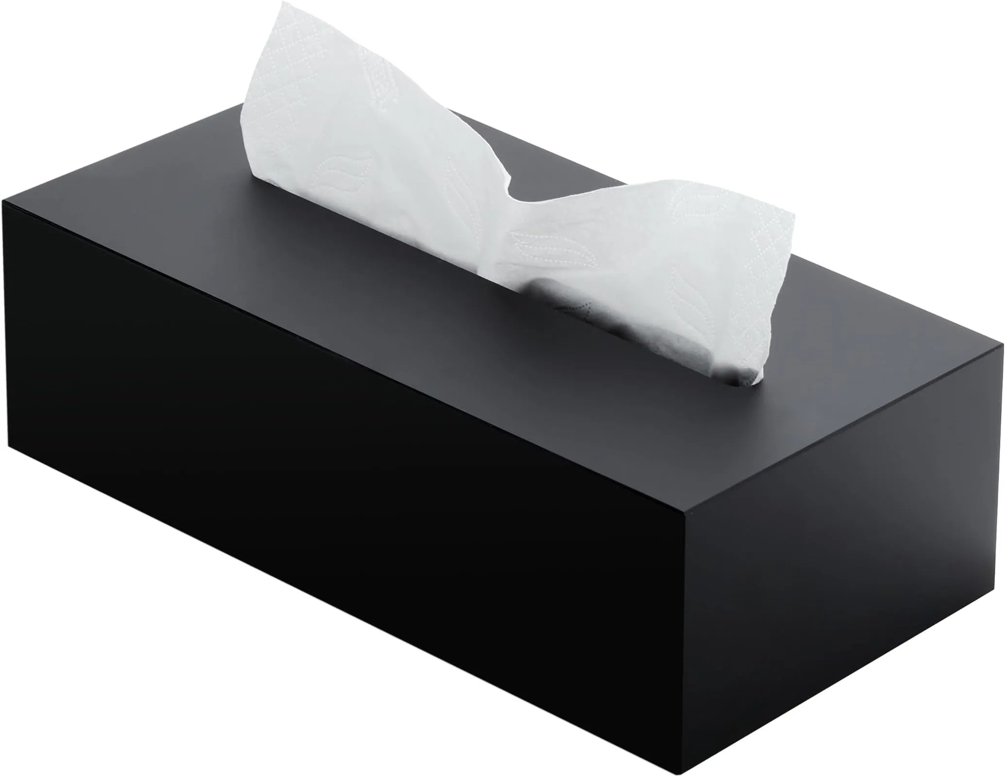 Black Acrylic Tissue Holder