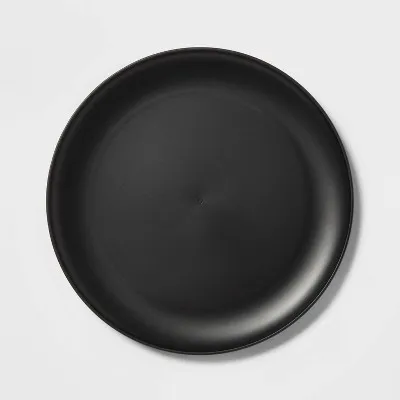 Dinner Plate Black - Set of 2