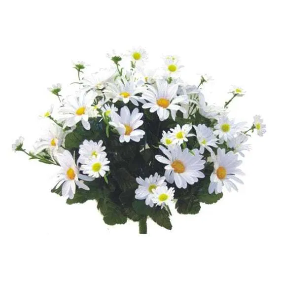 Artificial White Daisy Spray