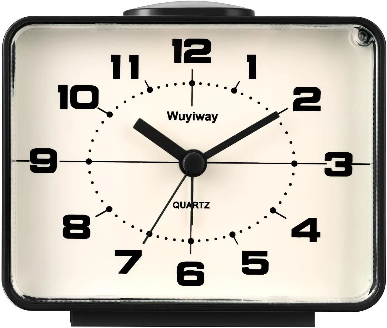 Square Retro Analog Alarm Clock
