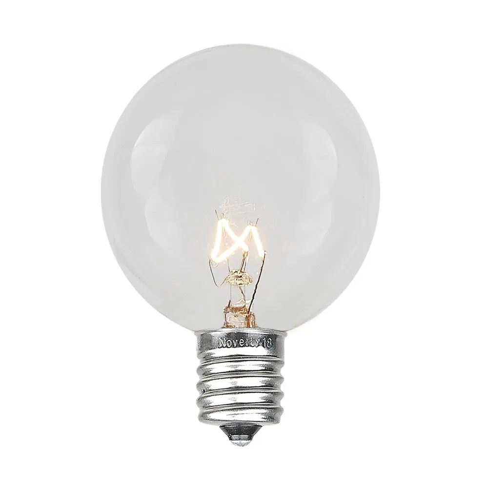 Clear Globe Bulbs
