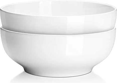 White Serving Bowls 