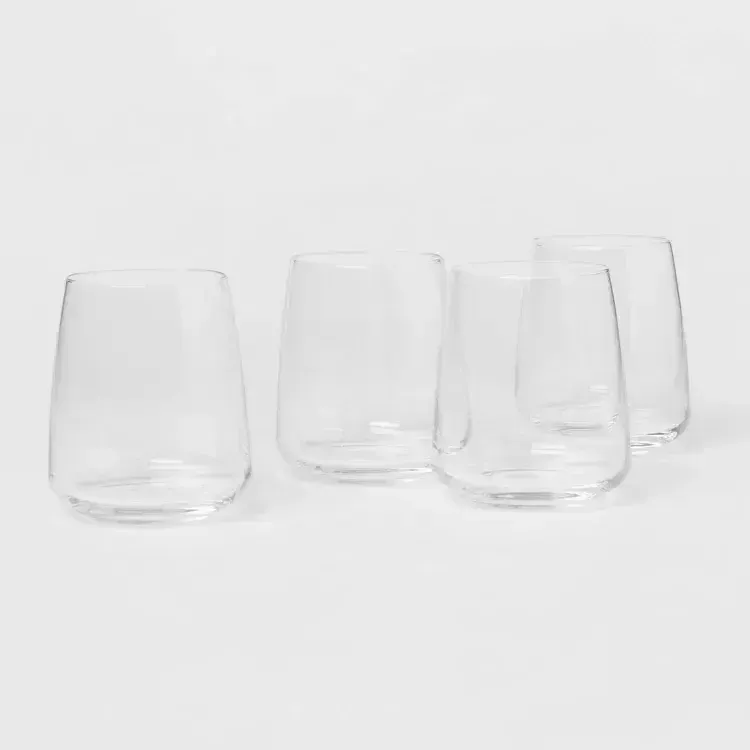 Simsbury Stemless Wine Glasses - Set of 4