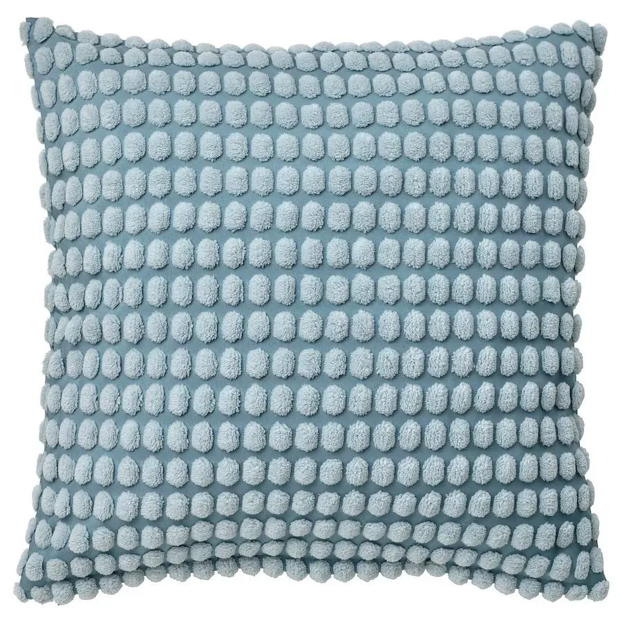 SVARTPOPPEL Pillow Cover - Pale Blue
