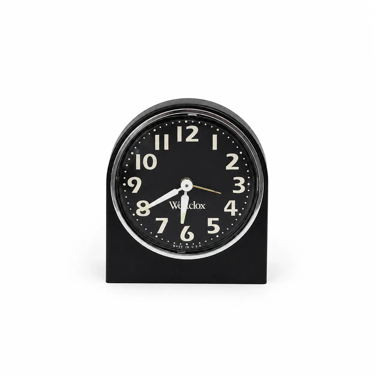 Retro Alarm Clock - Black