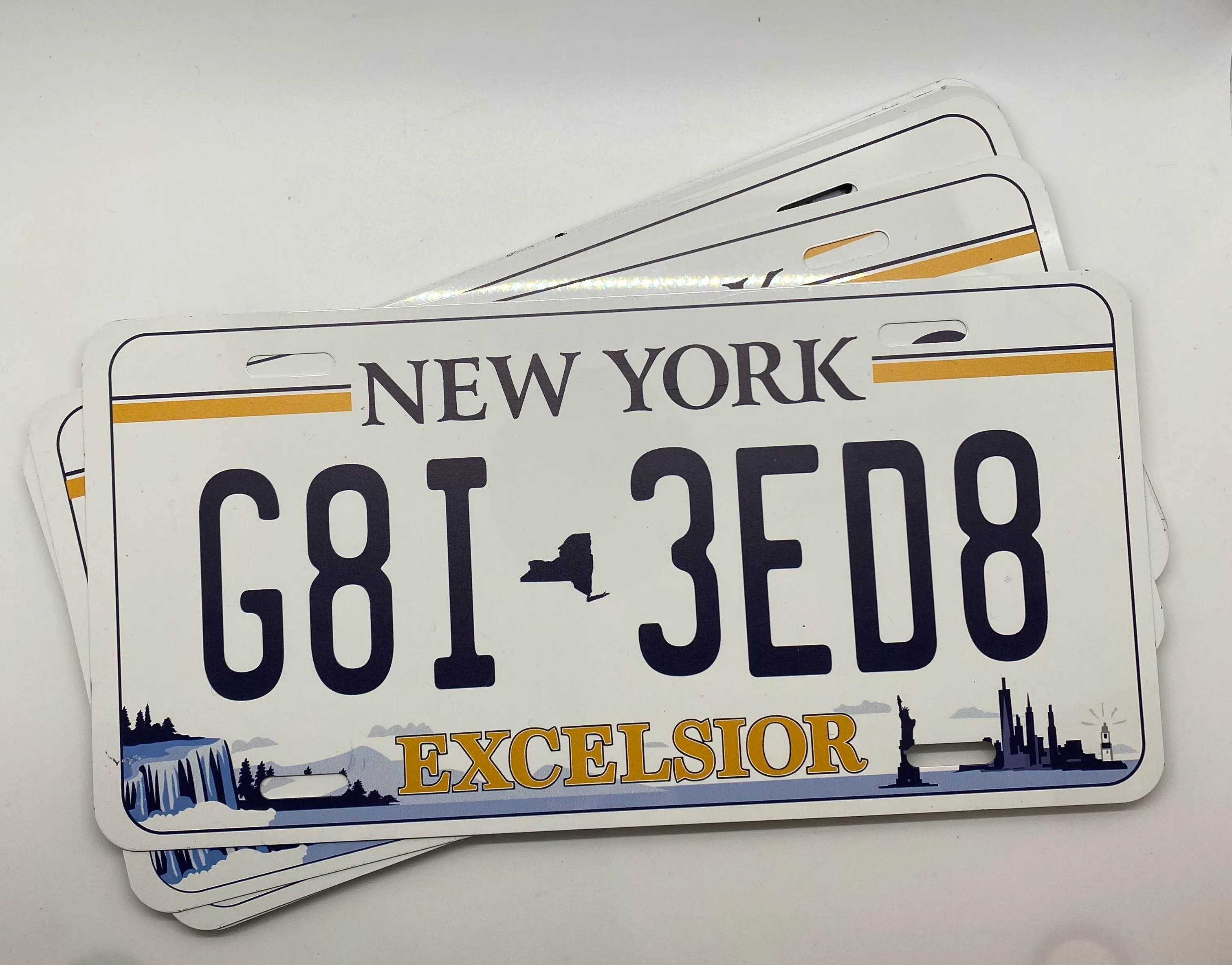 New York License Plates