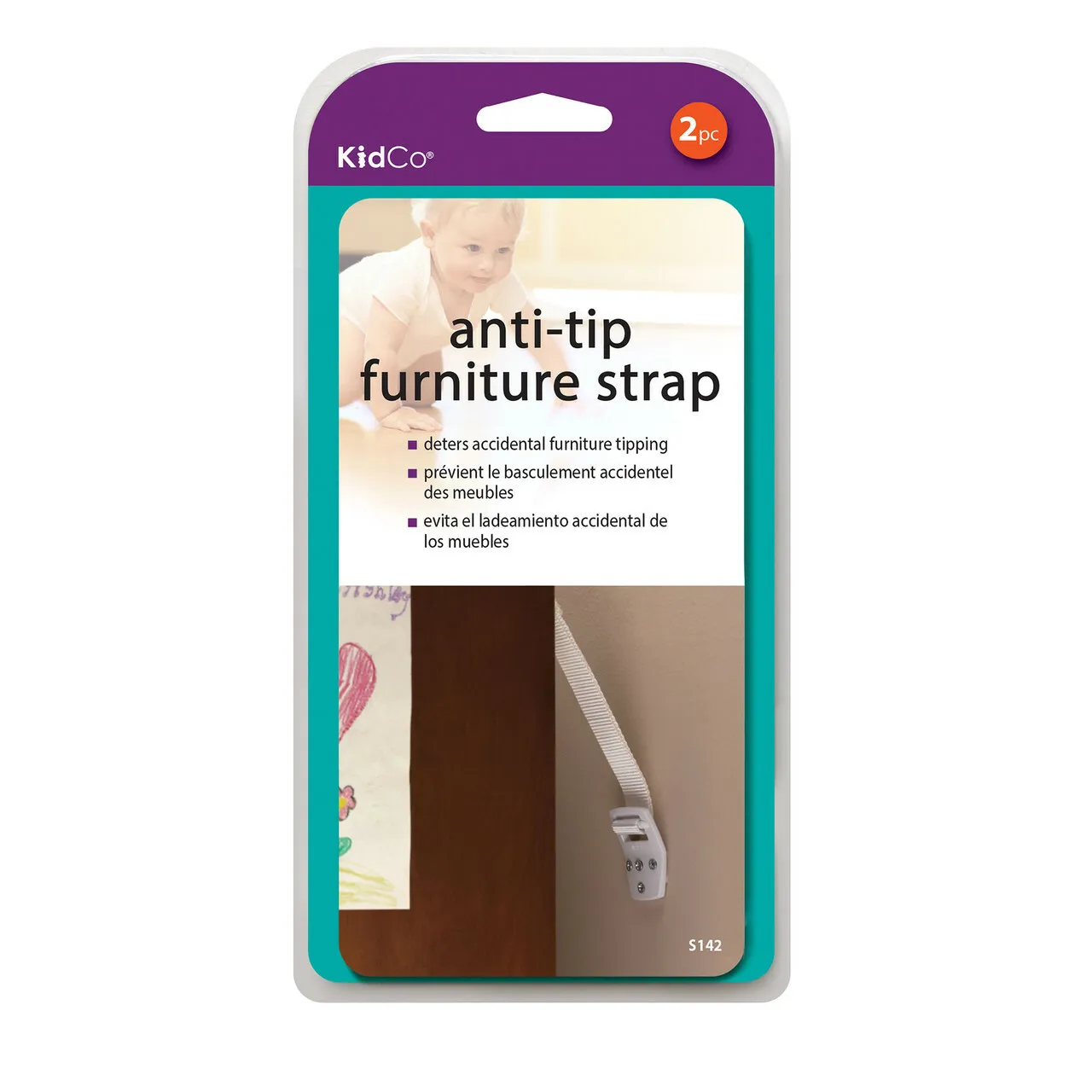 Anti-Tip Furniture Straps