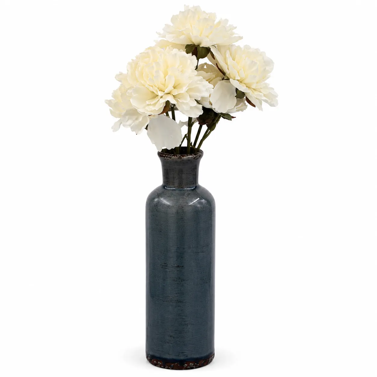 Artificial Ivory Carnation Spray