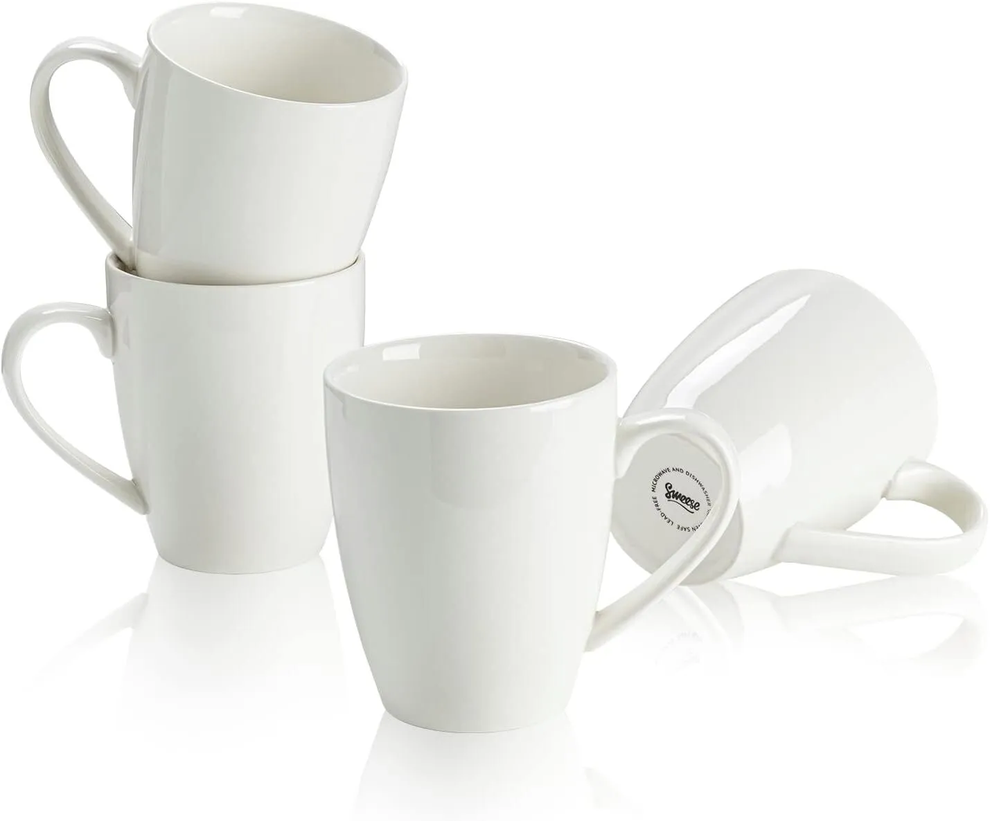 Ivory Coffee Mug - Set of 3