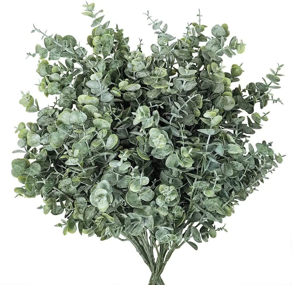 Artificial Silver Dollar Eucalyptus Branches 