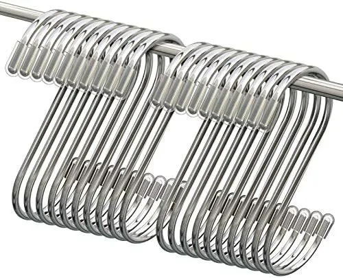 S Hooks (Silver)