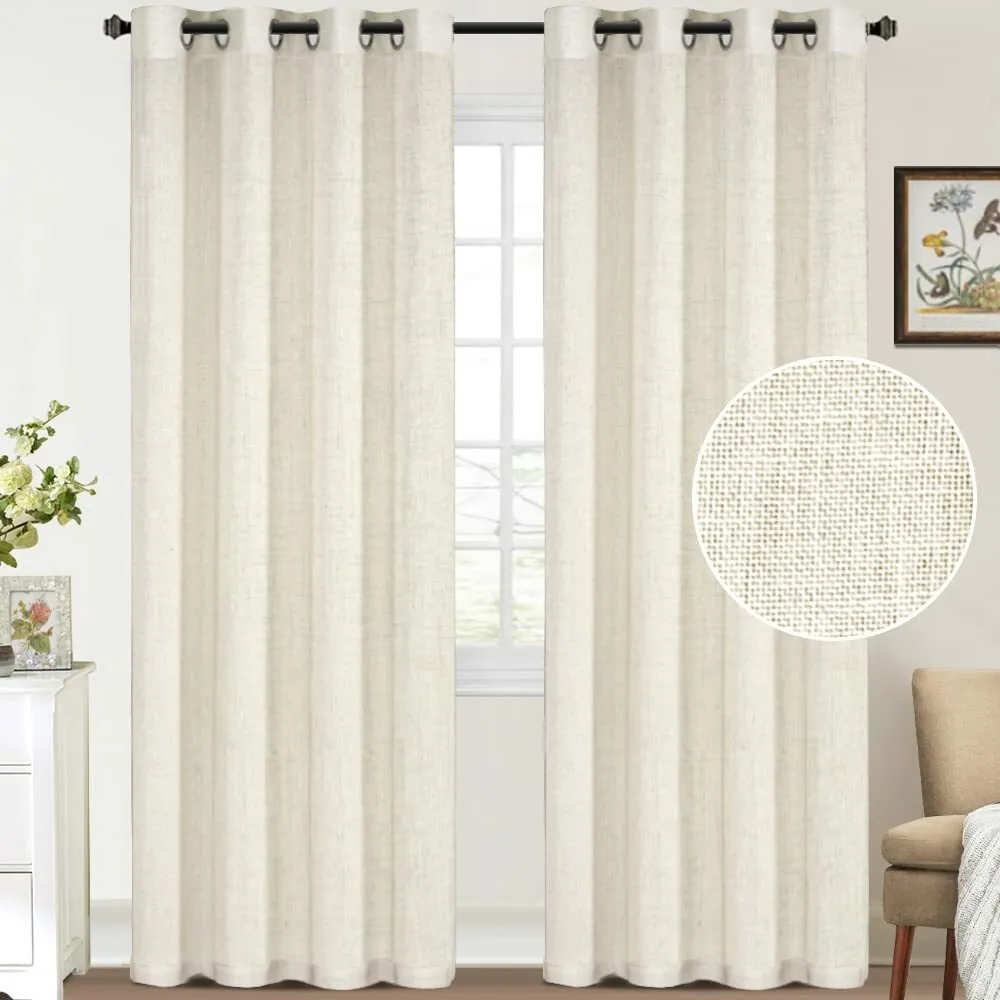 Linen Sheer Curtains