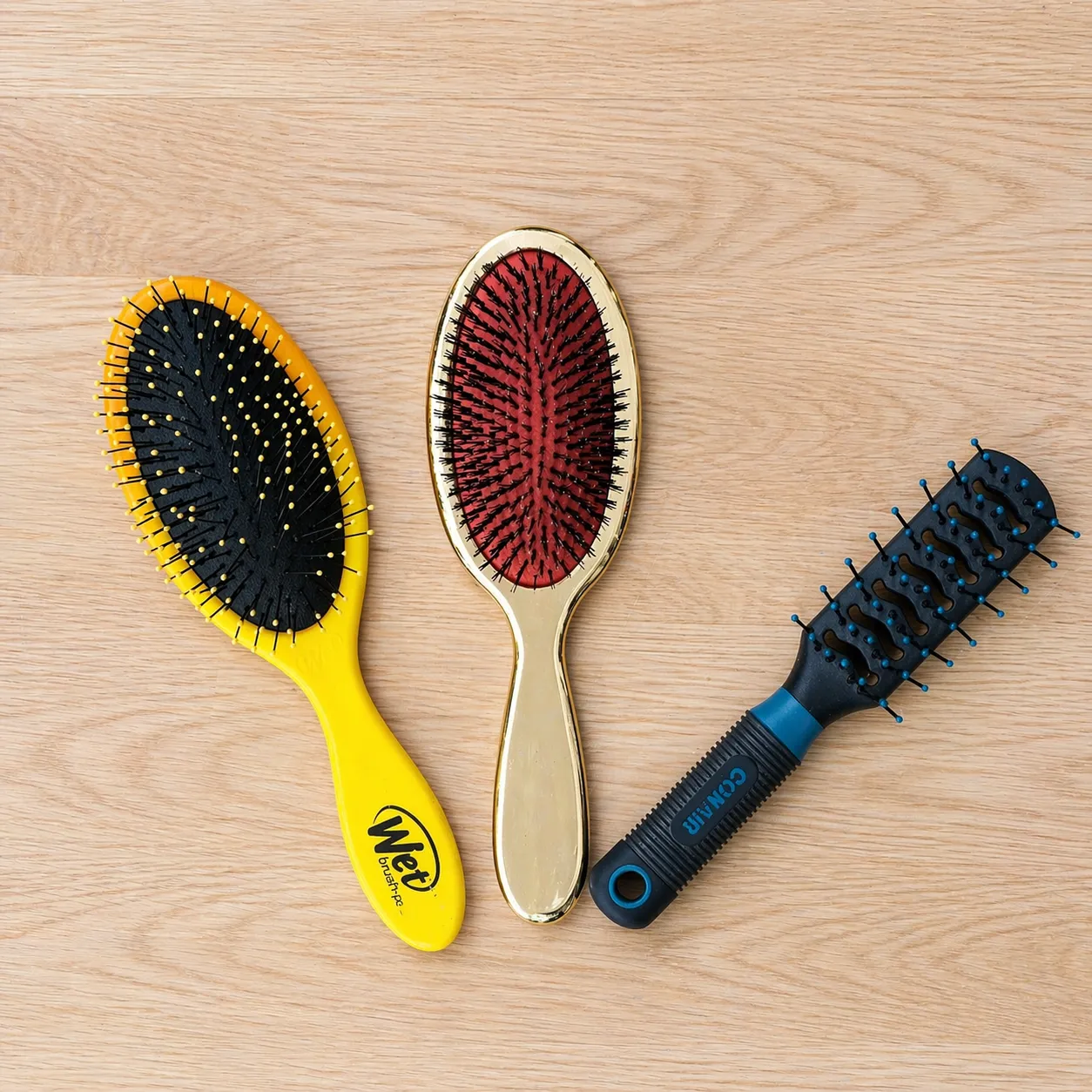 Hair Brushes - Set of 3