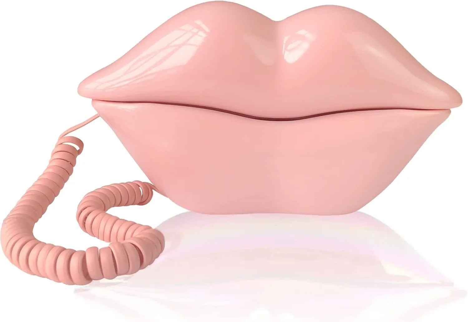 Retro Corded Lip Phone