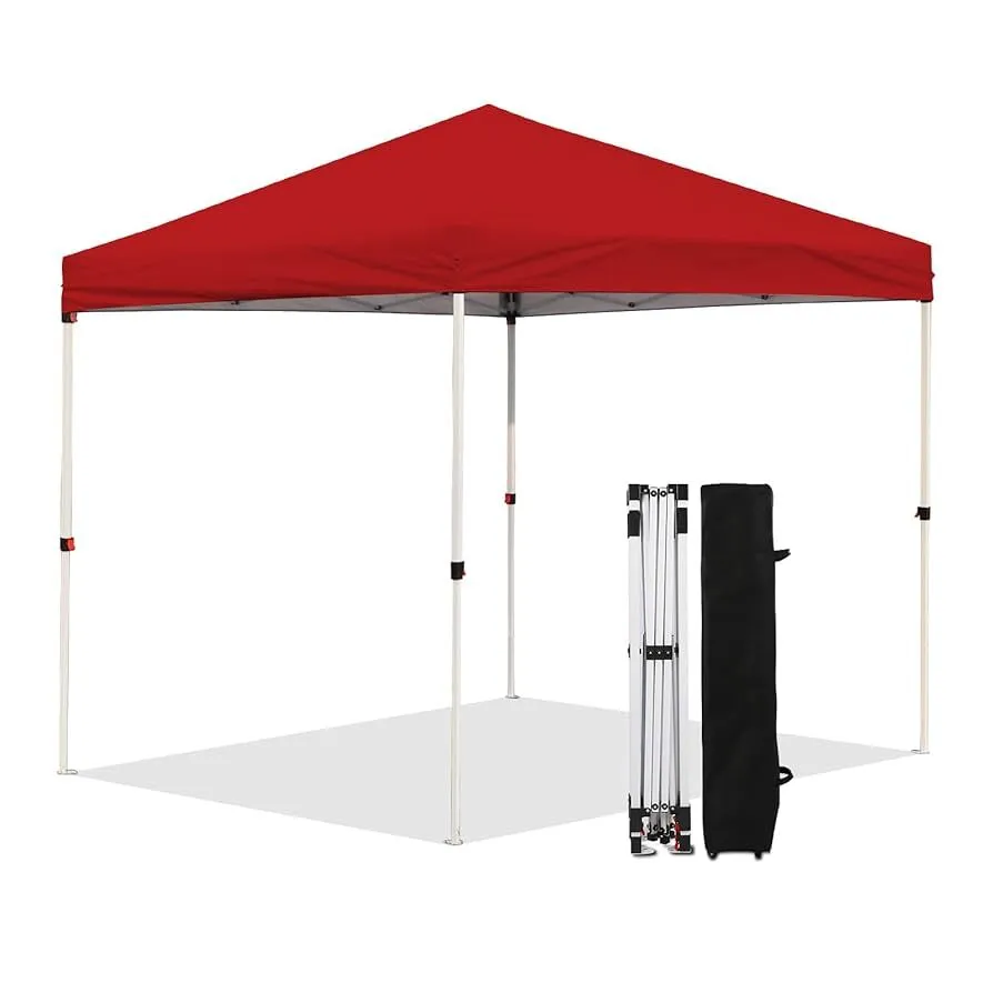8x8 red tent