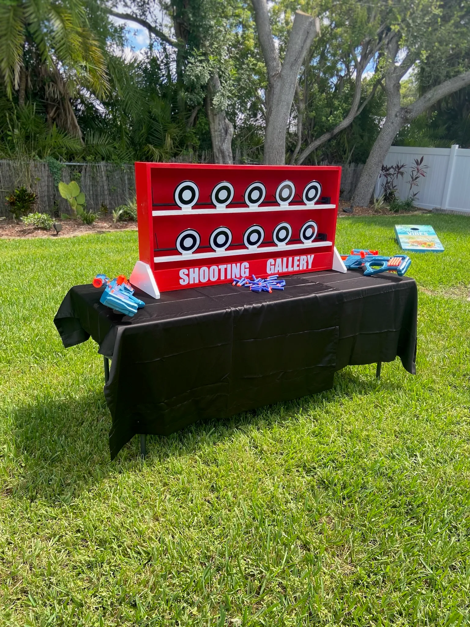 Nerf Shooting Gallery