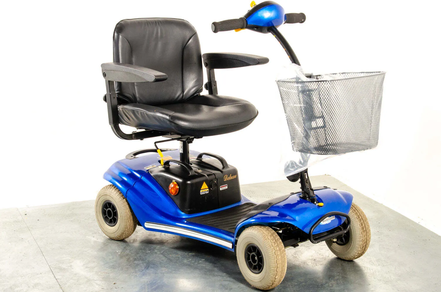 SCOOTER 23 - BLUE BOOTMASTER ELITE SHOPRIDER 80KG MAX 