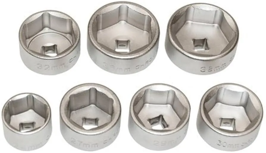 3/8-in Drive Oil-Filter Removal Socket Set, 7-pc