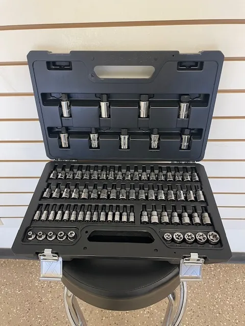 Professional Grade Bit Socket Set 75-pc